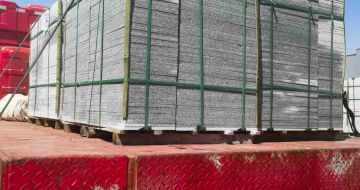 克拉玛依 芝麻白火烧规格板地铺石300*600/600*600