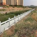 克拉玛依 白麻河道栏杆效果展示图