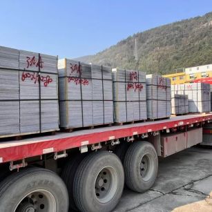 克拉玛依 芝麻灰地铺石出货日常