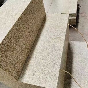 克拉玛依 黄金麻荔枝面外墙干挂成品