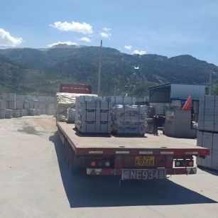 克拉玛依 芝麻白仿形路沿石，直形路沿石