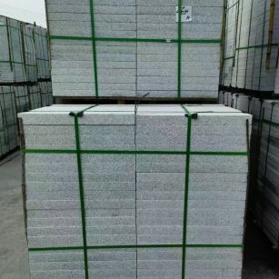 克拉玛依 芝麻白火烧，园林广场市政工程地铺石，1.8~5.0厚均有现货