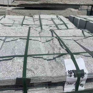 克拉玛依 芝麻白蘑菇石成品