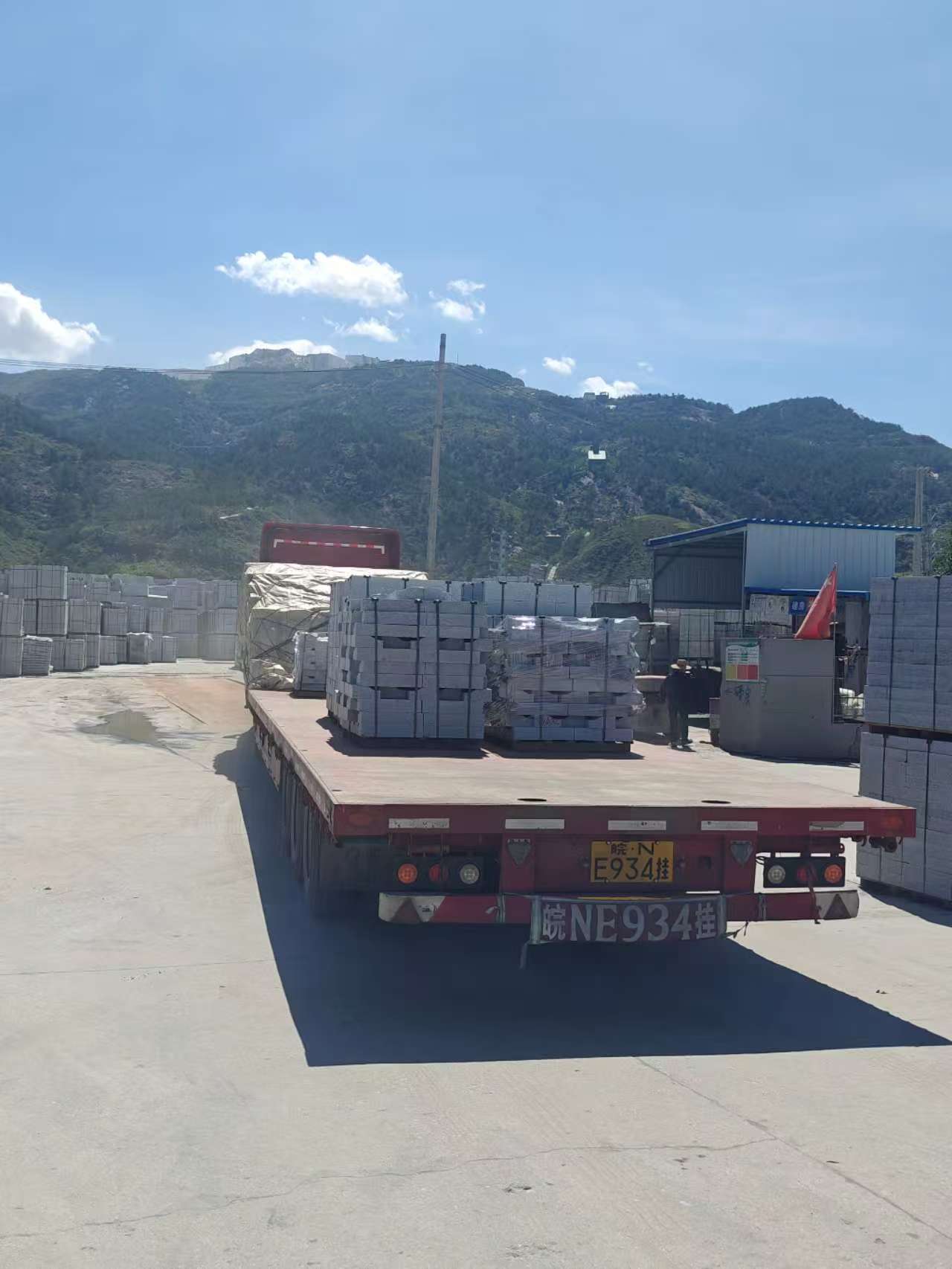 克拉玛依 芝麻白仿形路沿石，直形路沿石