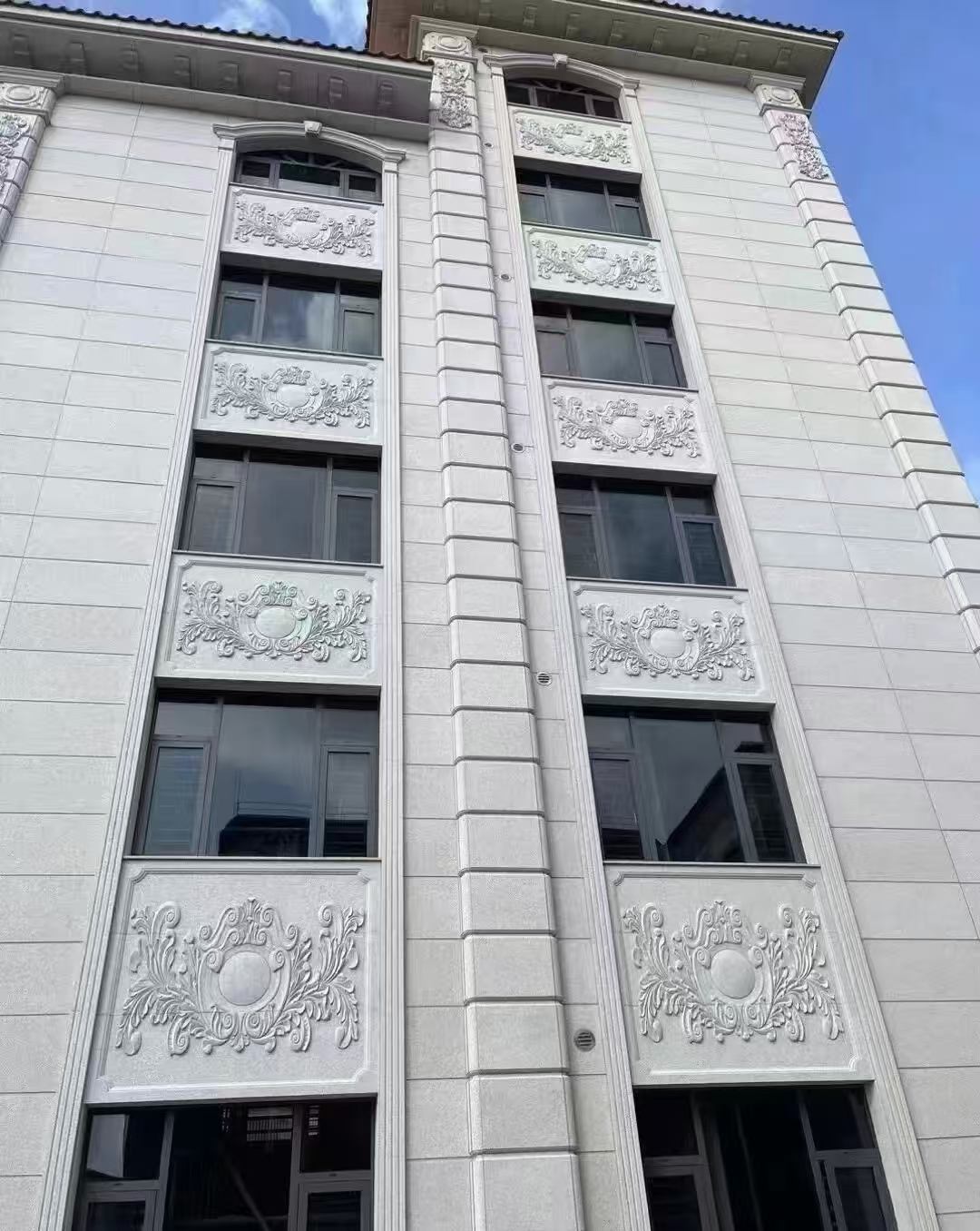 克拉玛依 白麻荔枝面花岗岩别墅外墙干挂