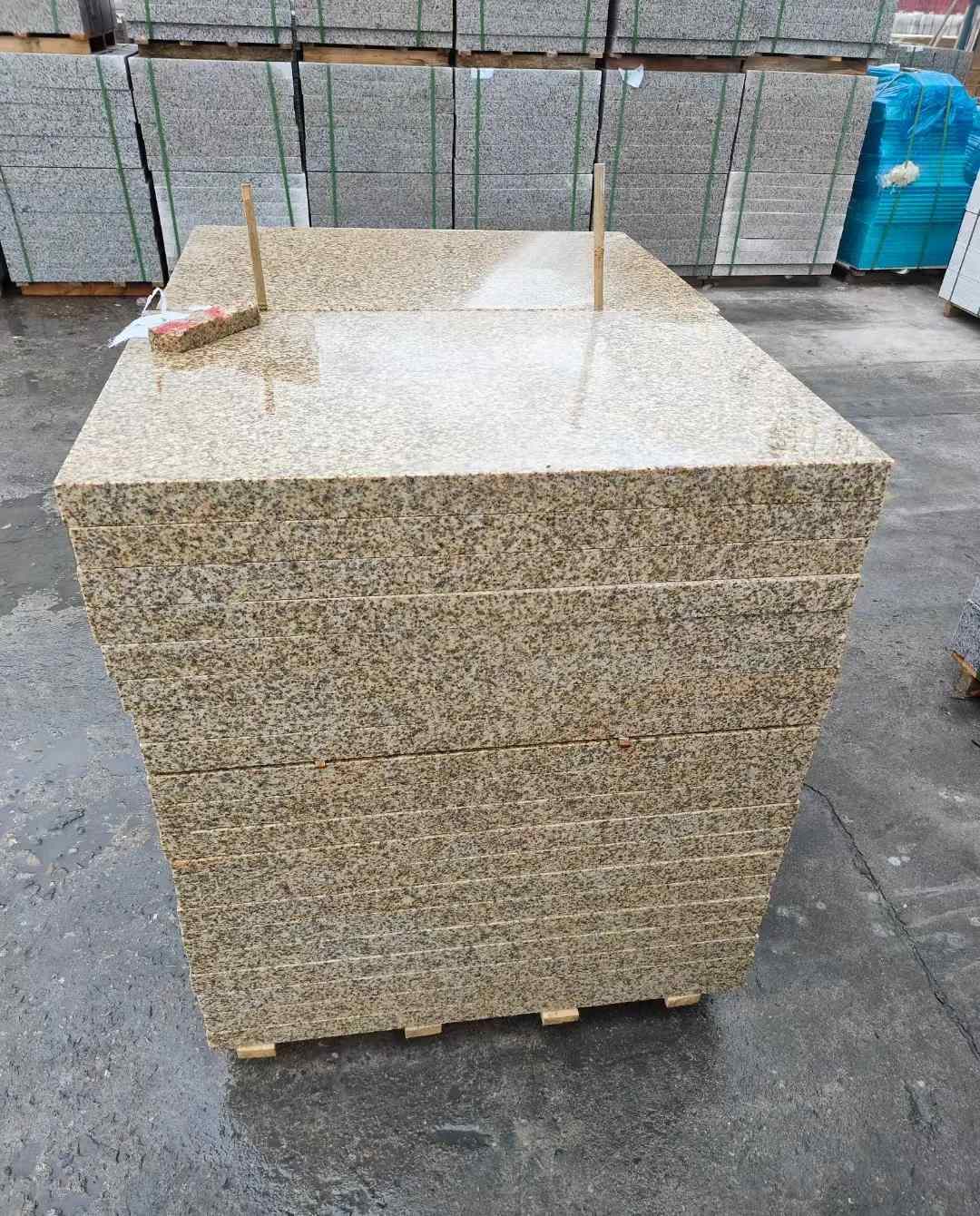 克拉玛依 湖北黄金麻花岗岩石材荔枝面外墙石材